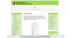 Desktop Screenshot of dabrowa-bial.pl